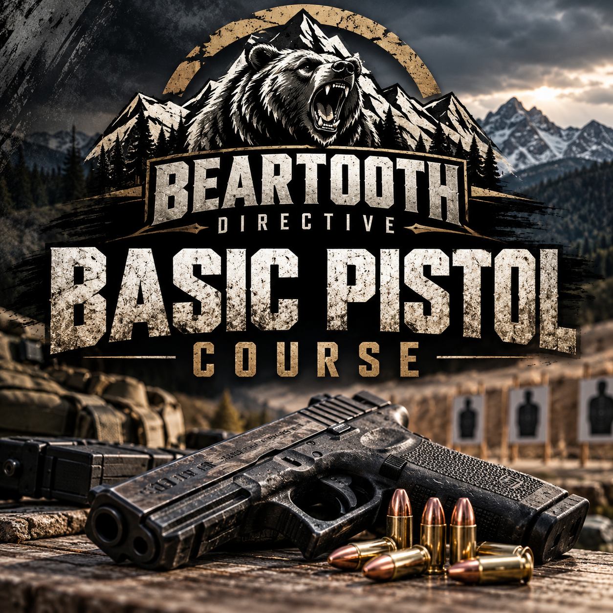 Beartooth Directive Basic Pistol Course artwork